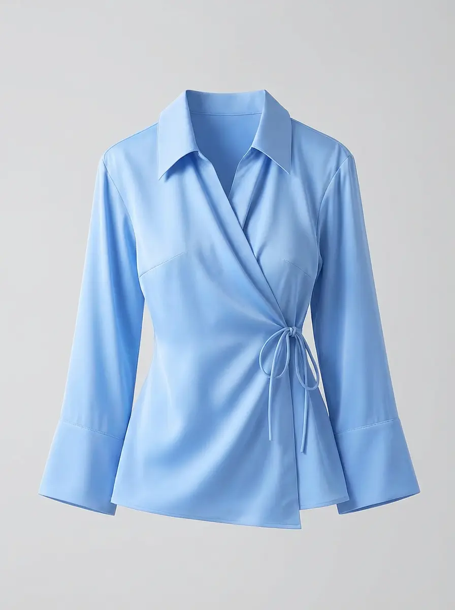 Голубая рубашка